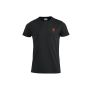 T-skjorte - herre Sort